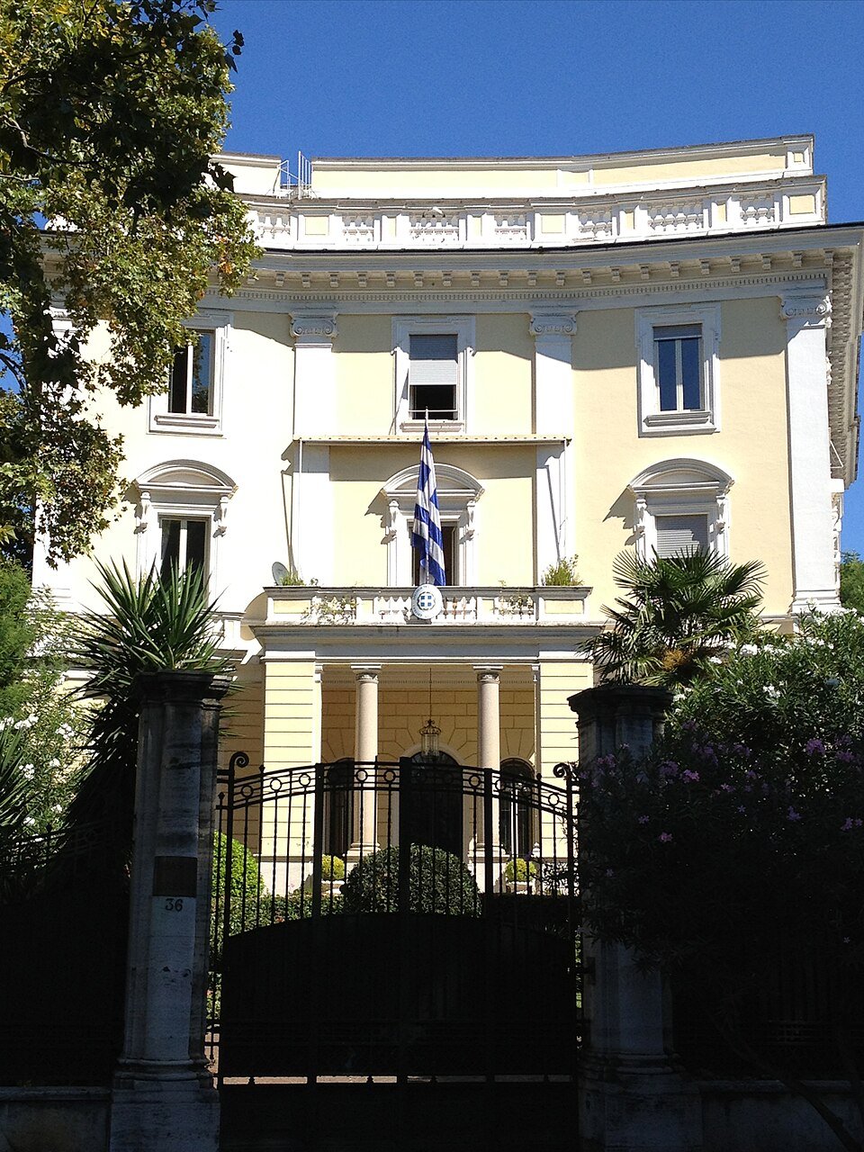 The Embassy of Greece to Italy